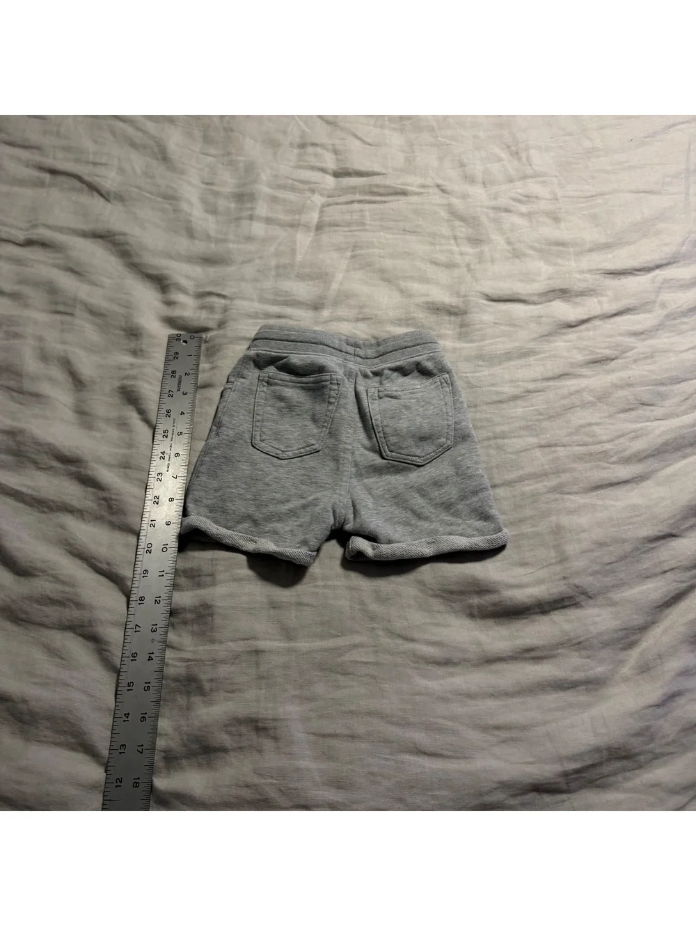 gray gap drawstring sweat shorts